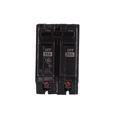 THQL2135 - General Electric - 35 Amp 2 Pole 120/240V Q-Line Molded Case Circuit Breaker