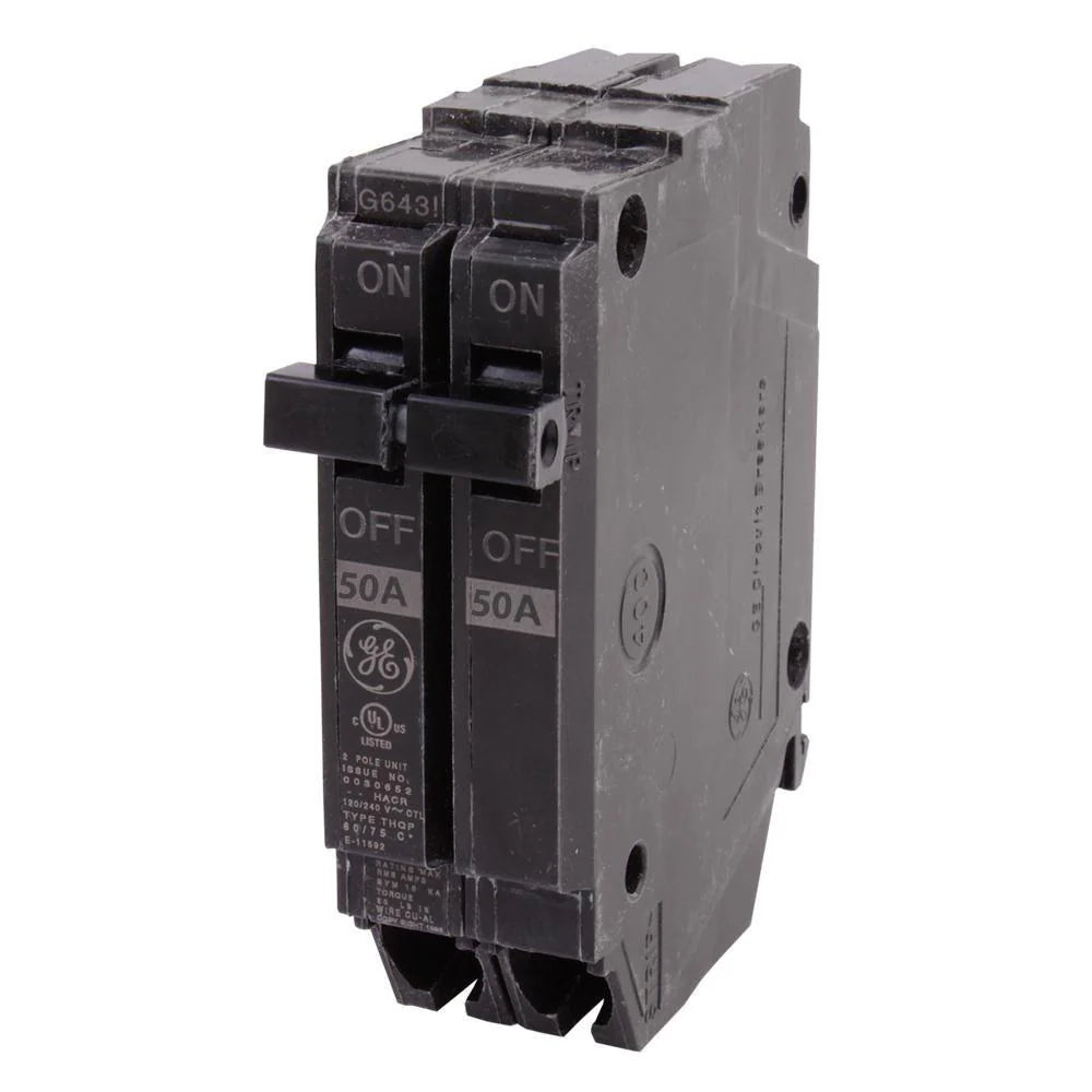 THQP250 - General Electric - 50 Amp 2 Pole 120 V Circuit Breaker