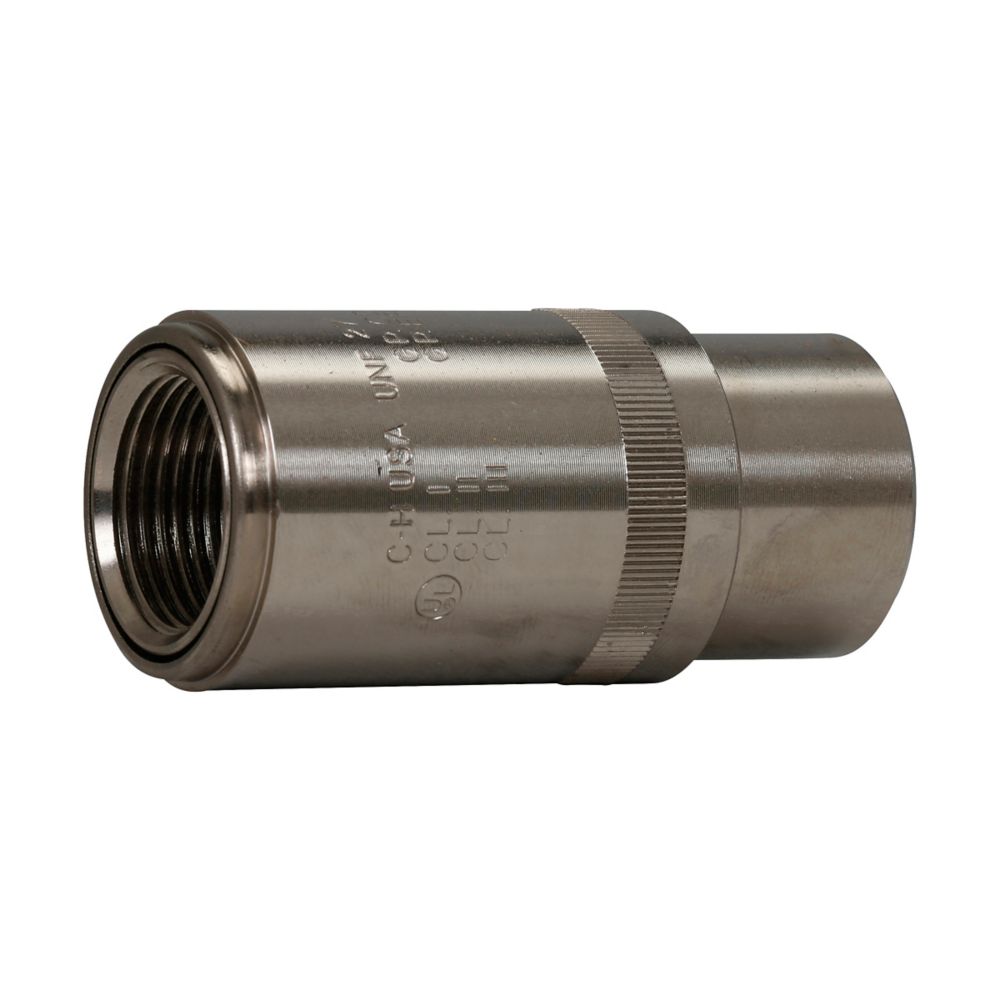 UNF27 - Eaton Crouse-Hinds Series - 3/4" Steel Female UNF Expansion Union