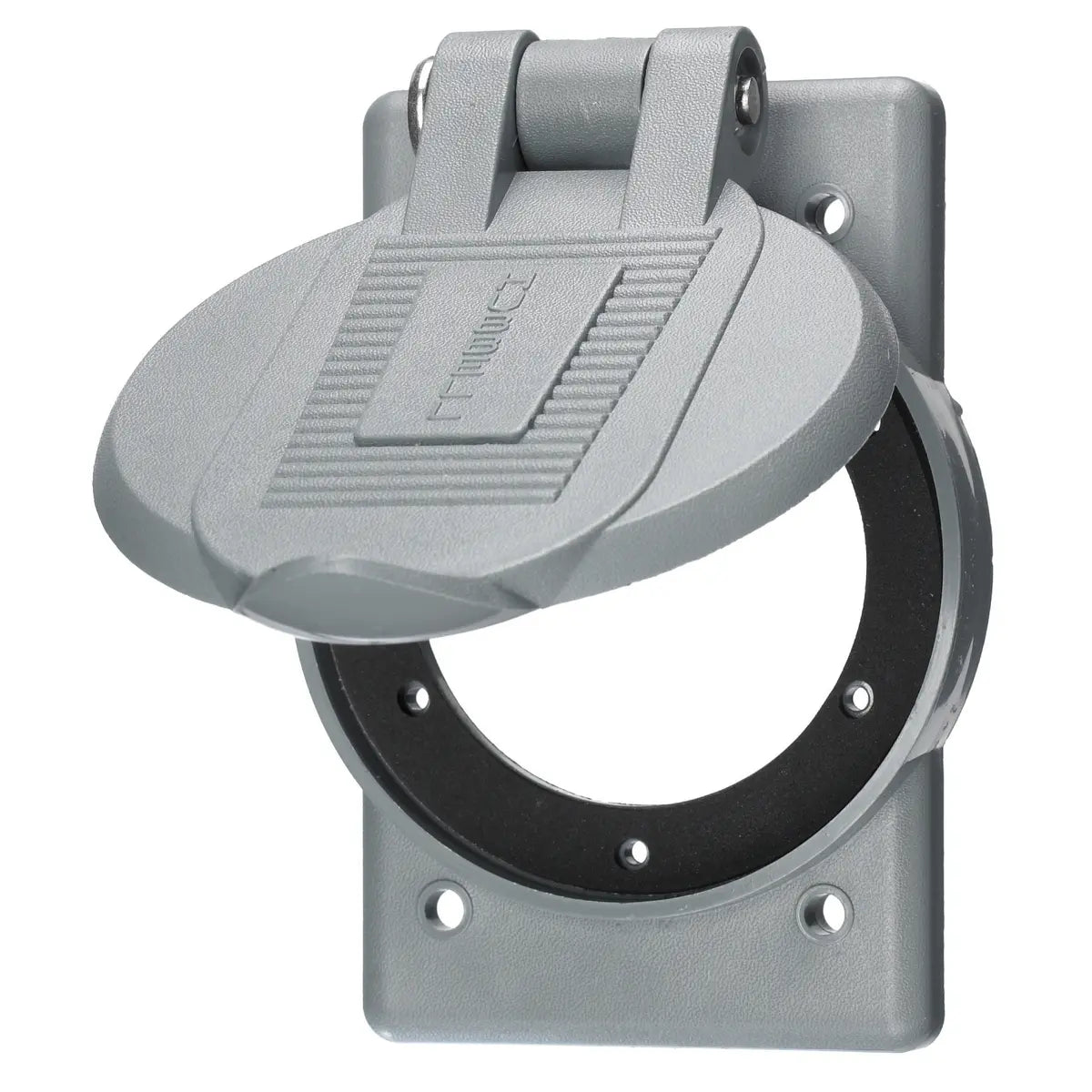 WP2 - Hubbell Wiring Device-Kellems 1-Gang Weatherproof Cover For Large Flanged Devices