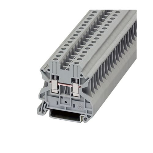 XBUT4 - Eaton - 800V 30A 6.2 Mm Screw Connection Single Level-Through-Feed IEC IEC Terminal Block