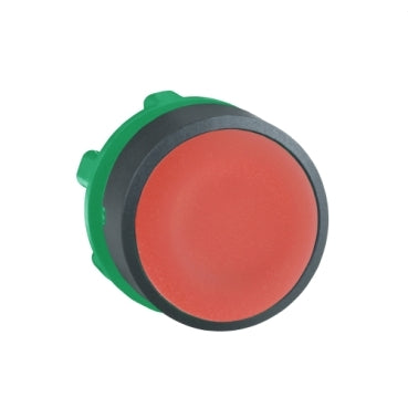 ZB5AA4 - Square D - 22mm Harmony XB5 Non Illuminated Push Button Head Plastic Red Flush Spring Return Unmarked