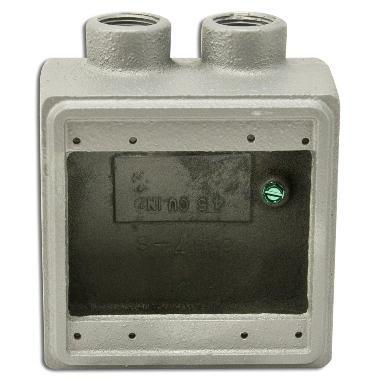 FDS275 - Appleton - 3/4" 2-Gang Dead-End Malleable Iron FD Device Box