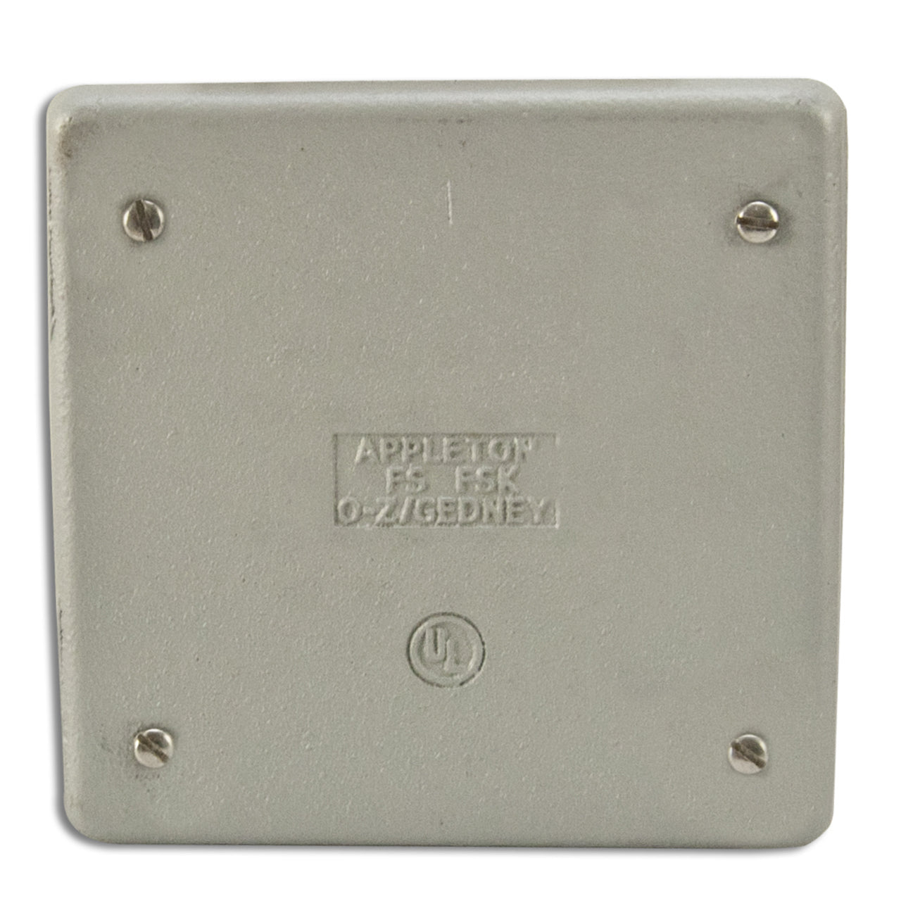 FSK2BCM - Appleton - 2-Gang Malleable Iron Blank Cover