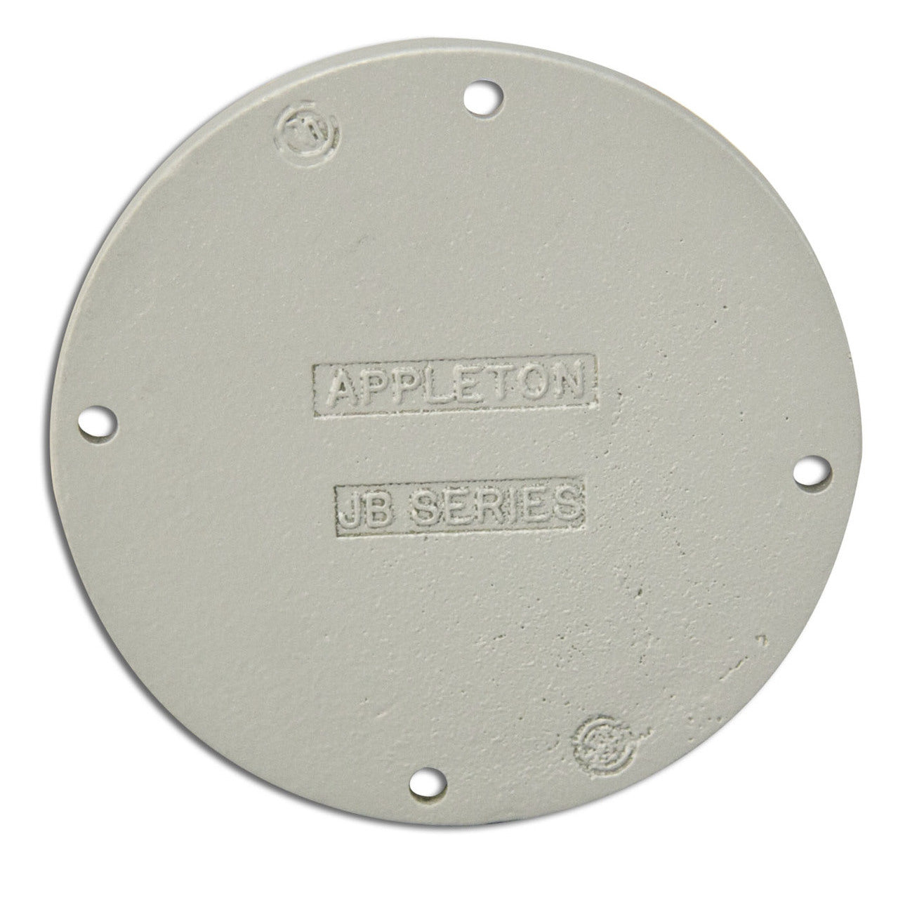 JBKB - Appleton - Blank Malleable Iron Conduit Outlet Box Cover