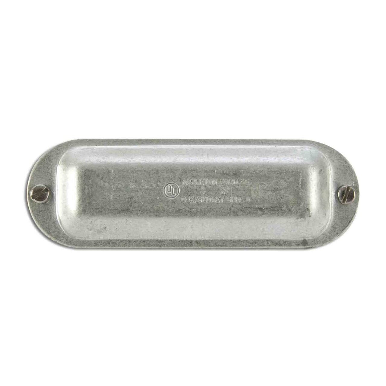 K100 - Appleton - 1" Form 35 Steel Screw-On/Flat Type Conduit Body Cover