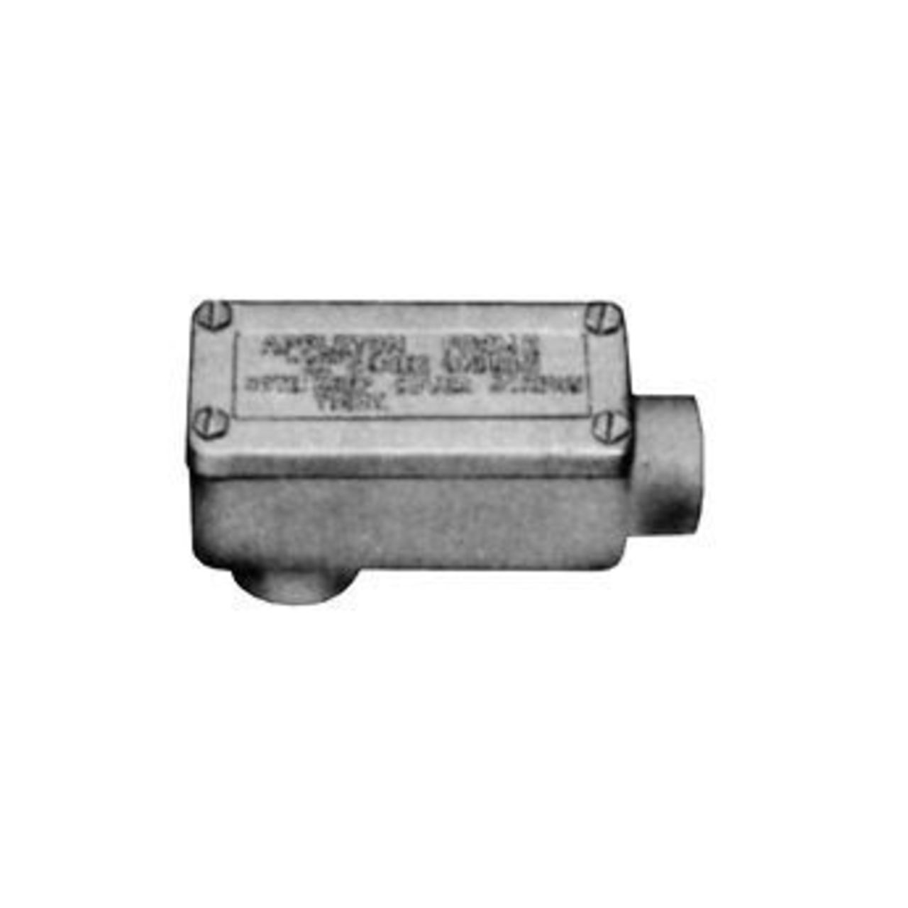 ERLB50 - Appleton - 1/2" Type LB Conduit Body Explosion-Proof Malleable Iron Fitting