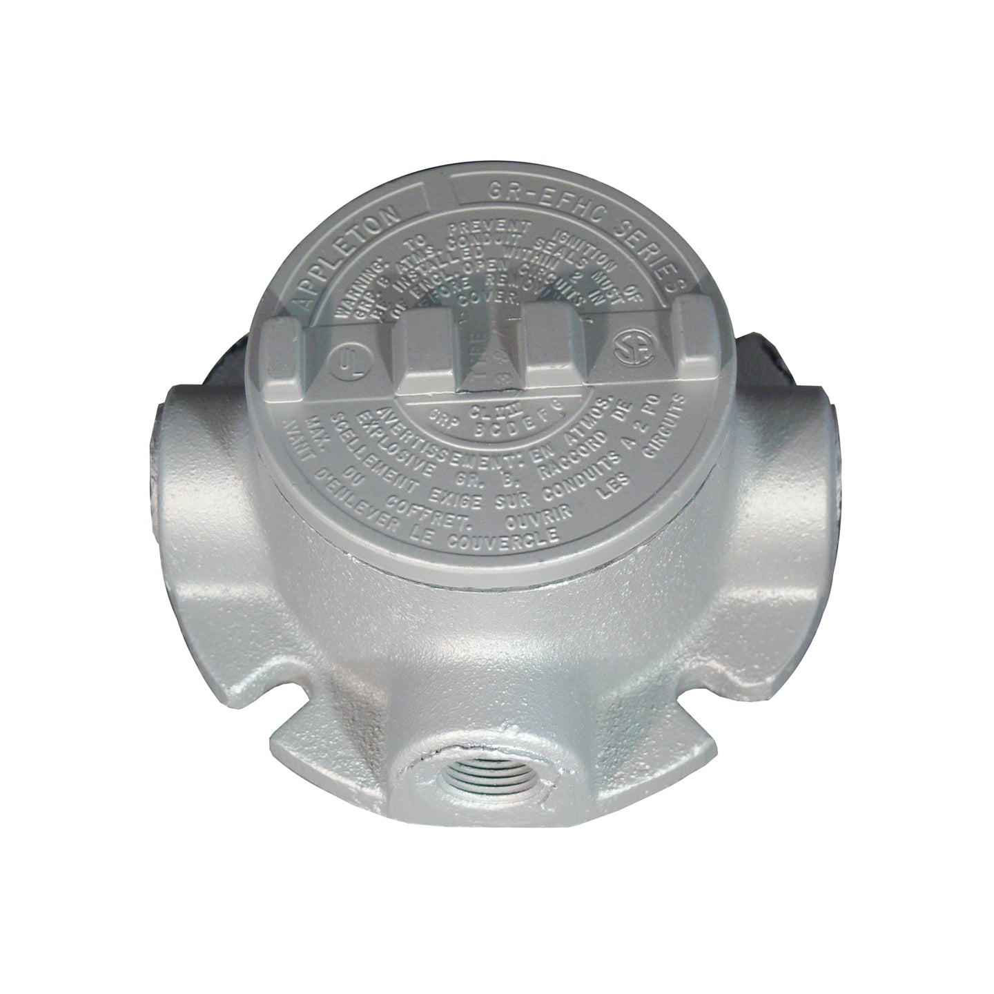 GRJT50 - Appleton - 1/2" GR, GRF & GRTS Conduit Outlet Box