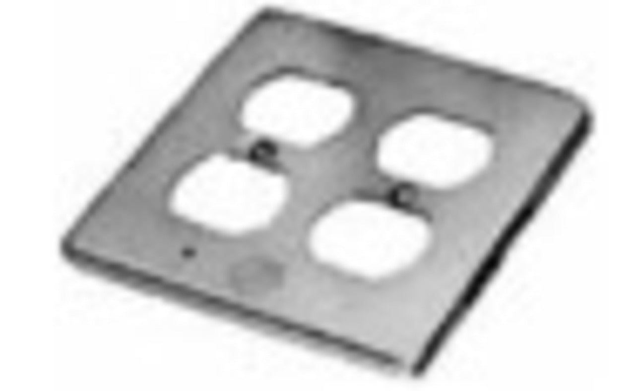FSK2DR - Appleton - 2-Gang Duplex Steel Receptacle Cover