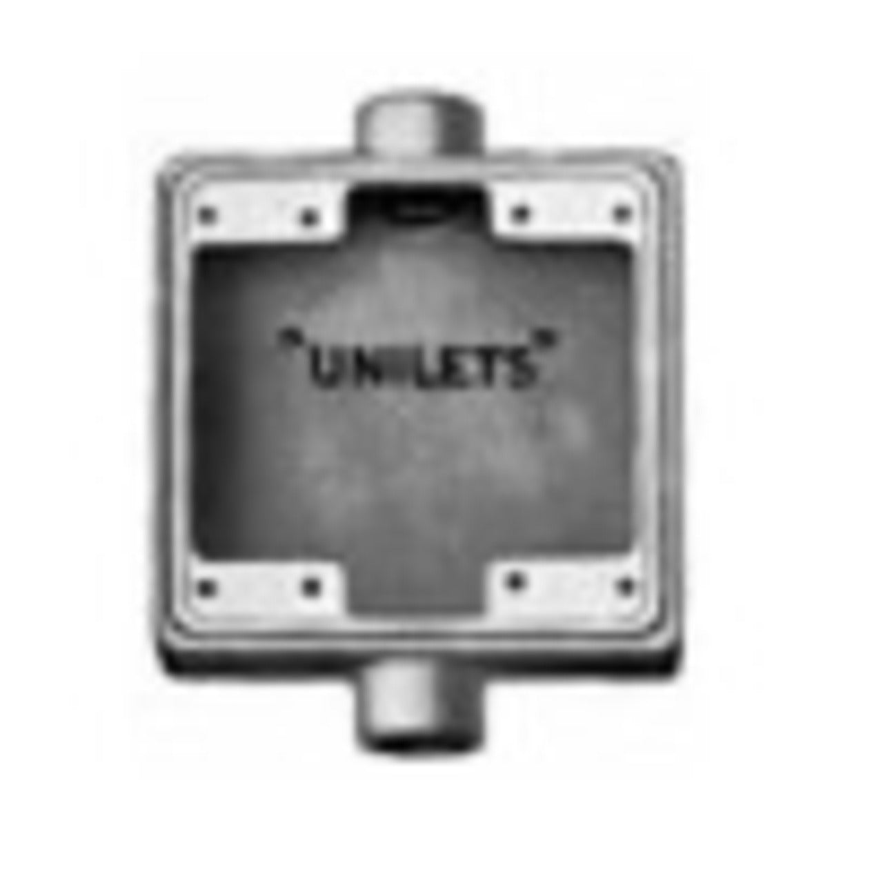 FDC275 - Appleton - 3/4" 2-Gang Feed-Thru Malleable Iron FDC Device Box