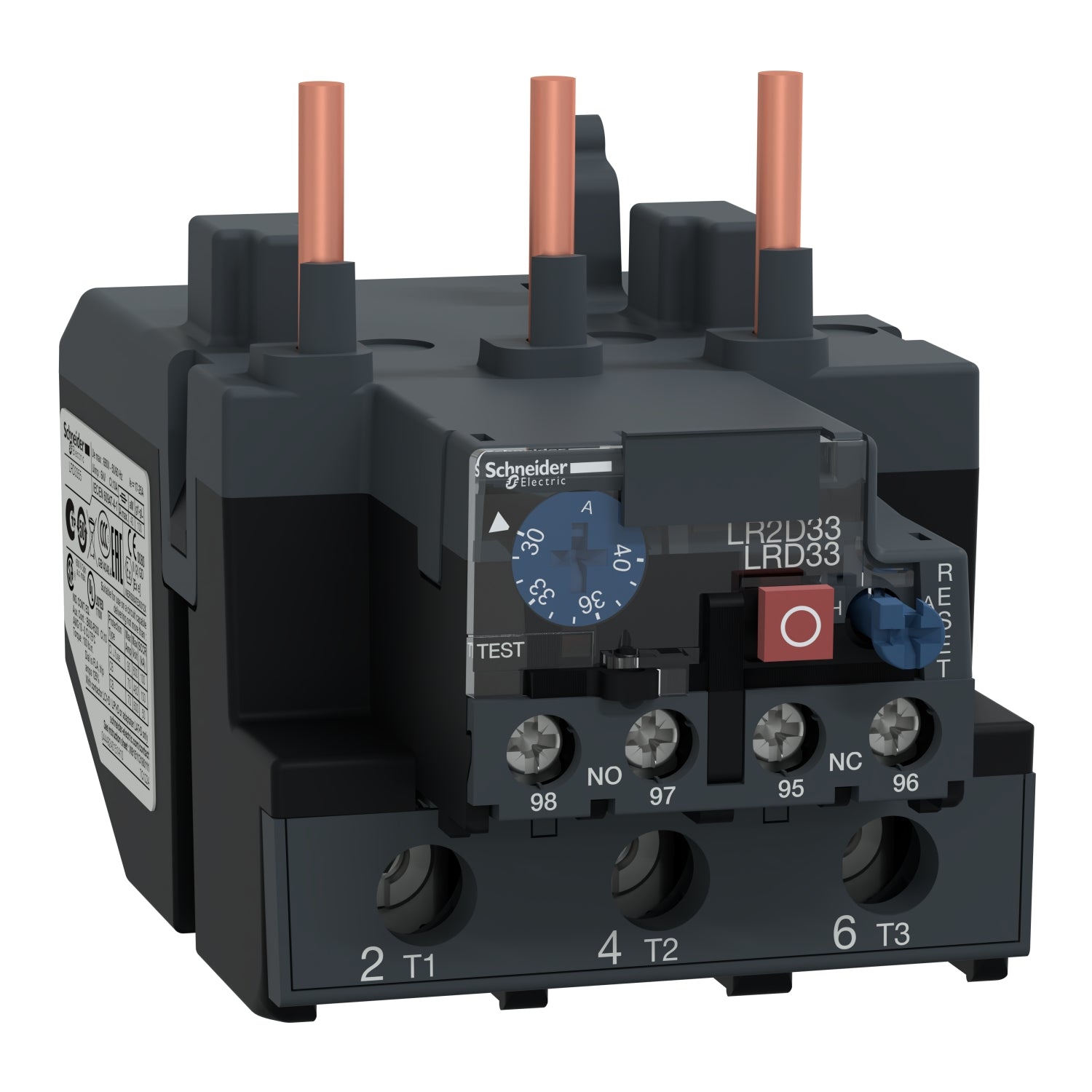 LRD3355 - Schneider Electric - Square D Telemecanique 40 Amp Thermal Overload Relay