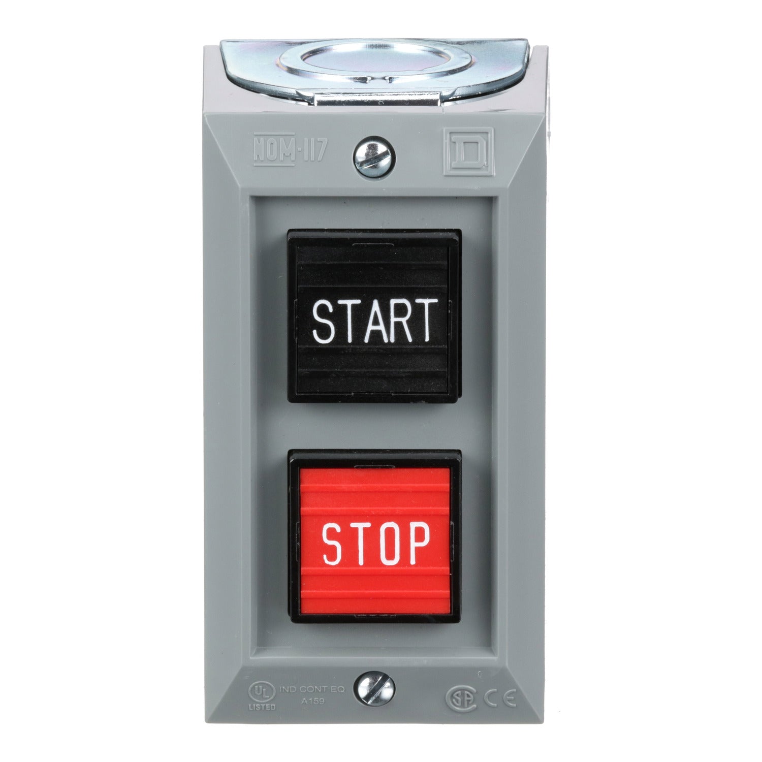 9001BG201 - Schneider Electric - Square D Pushbutton Control Station 1 NO Contact NEMA 4X Enclosure