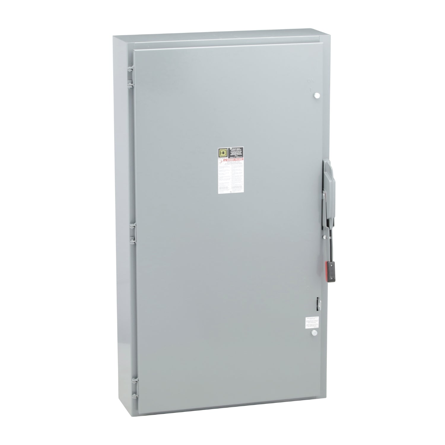 H325N - Schneider Electric - Square D Safety Switch Heavy Duty Fusible 400A 4 Wire 3 Pole 1 Neutral 125HP 240VAC/250VDC NEMA 1