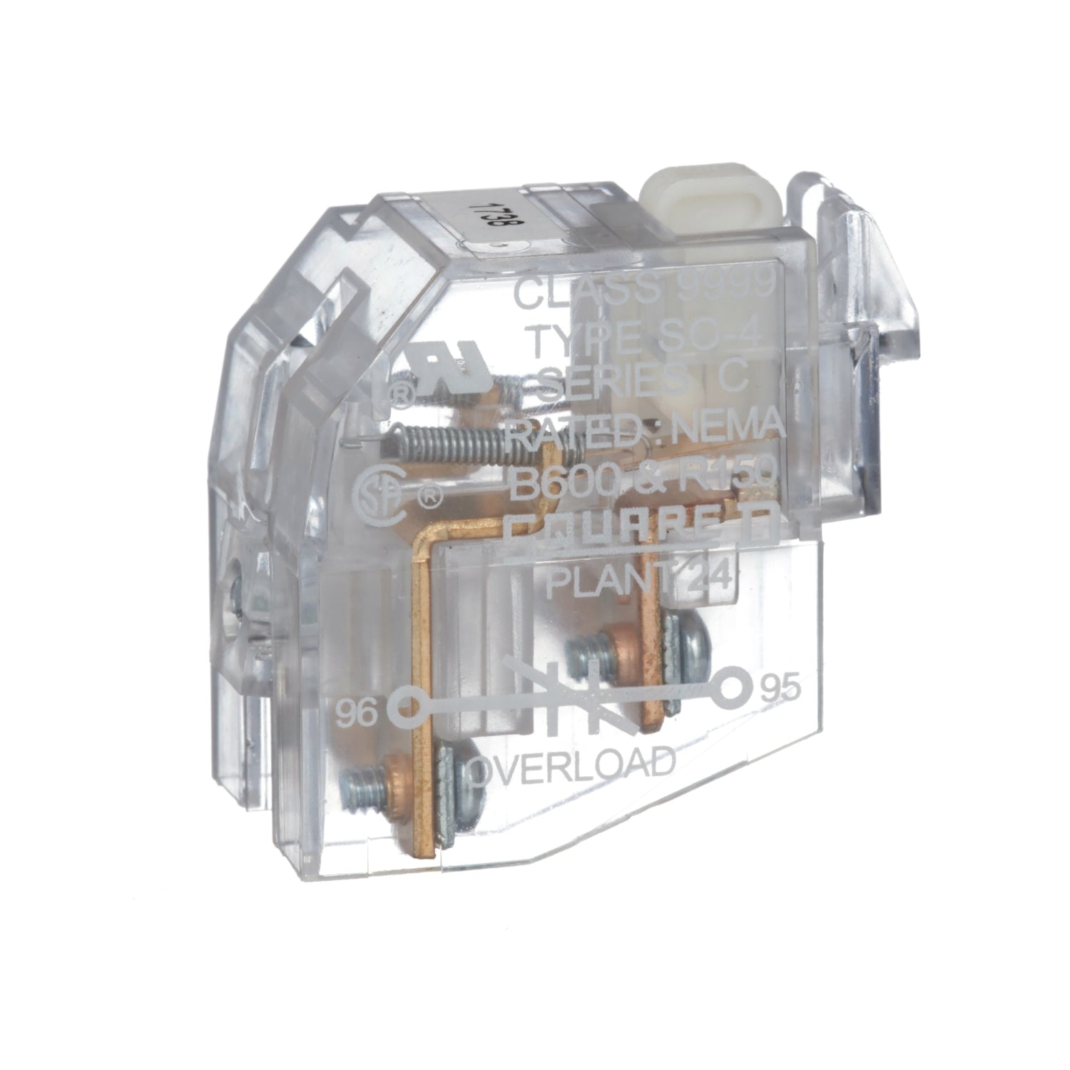 9999SO4 - Schneider Electric - Square D Contactor and Motor Starter Auxiliary