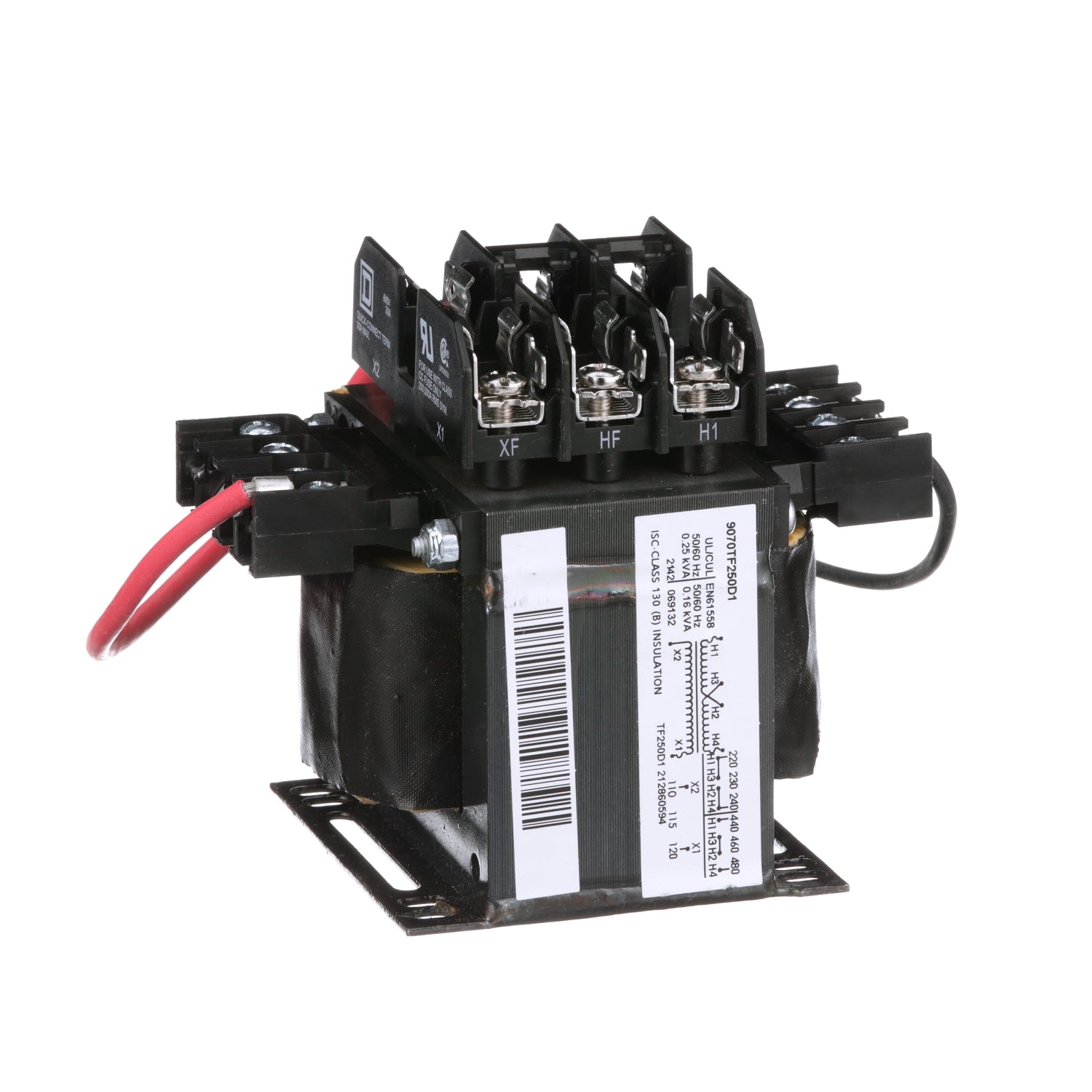 9070TF250D1 - Schneider Electric - 250VA Square D Industrial Control Transformer