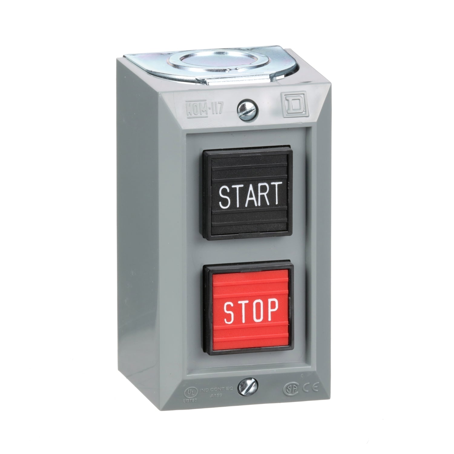 9001BG201 - Schneider Electric - Square D Pushbutton Control Station 1 NO Contact NEMA 4X Enclosure