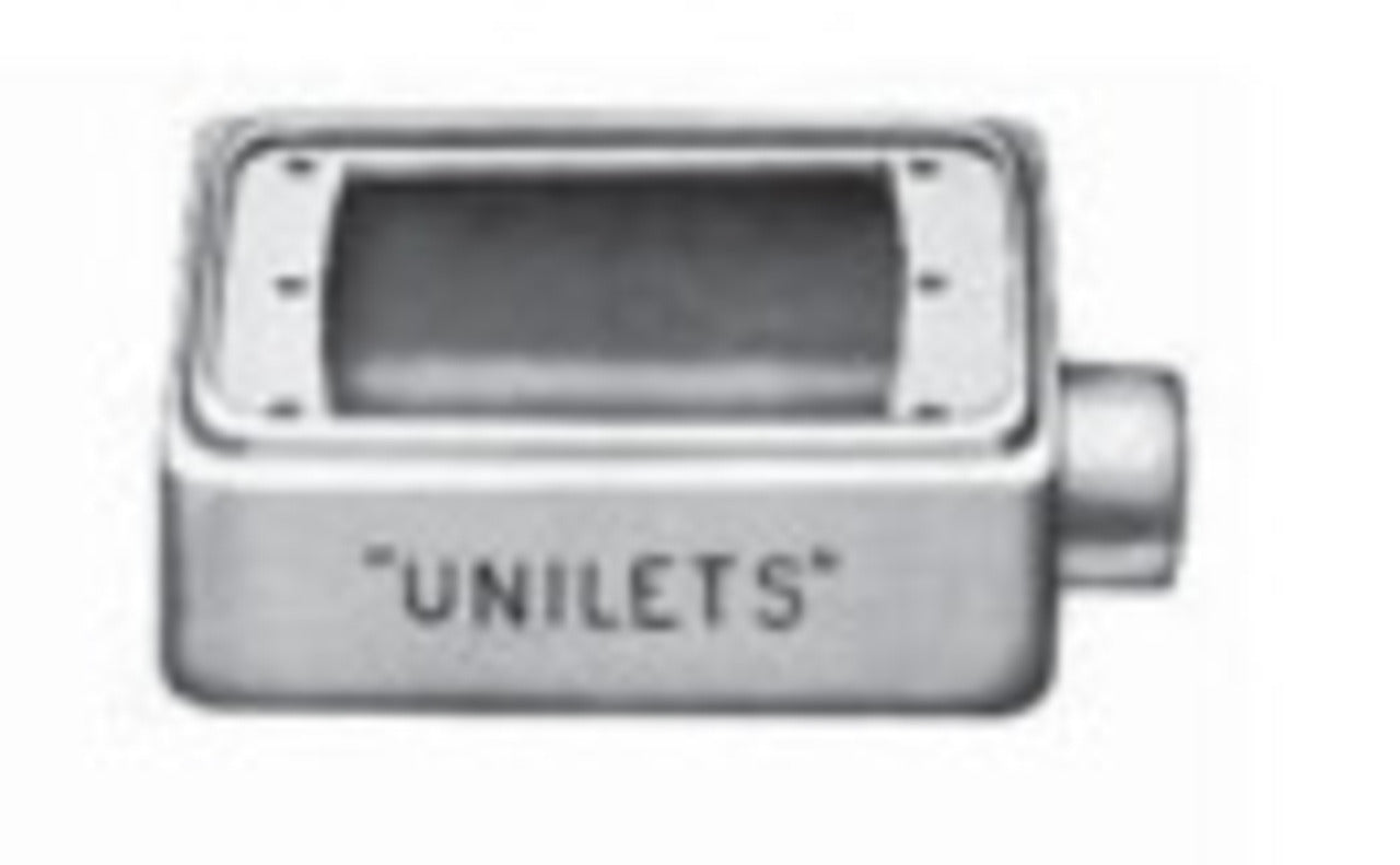 FS1100 - Appleton - 1" 1-Gang Dead-End Malleable Iron FS Device Box