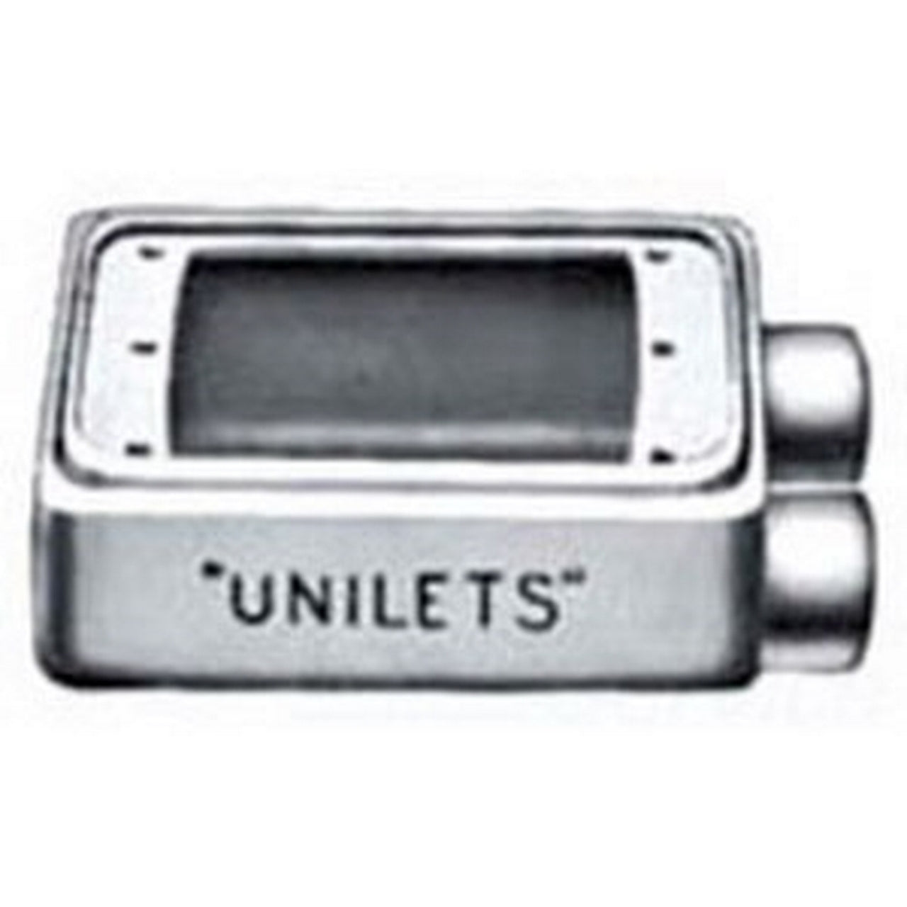 FSS175A - Appleton - 3/4" 1-Gang Type Dead End Aluminum FS Device Box