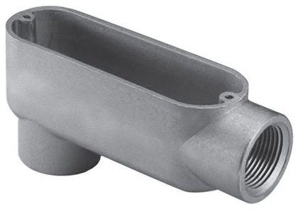 LL400M - Appleton -  4 Inch LL Conduit Body, Epoxy Coated Iron