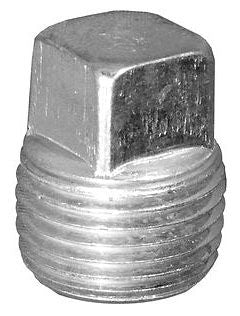 PLG200S - Appleton -  2 Inch Square Head Conduit Plug, Malleable Iron
