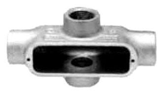 X100M - Appleton -  1 Inch X Conduit Body, Epoxy Coated Iron