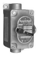 EDSC175F3W - Appleton -  3/4 Inch Feed-Through Control Station, Malleable Iron
