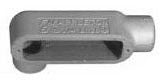 LR87 - Appleton -  3 Inch LR Conduit Body, Epoxy Coated Iron