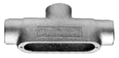 TB50M - Appleton -  1/2 Inch TB Conduit Body, Epoxy Coated Iron