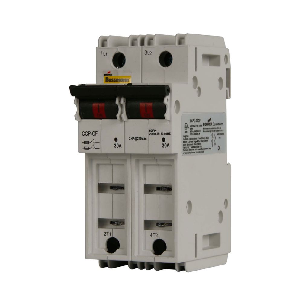CCP-2-30CF - Eaton Bussmann Series - Eaton Bussmann series CCP UL98 fusible disconnect