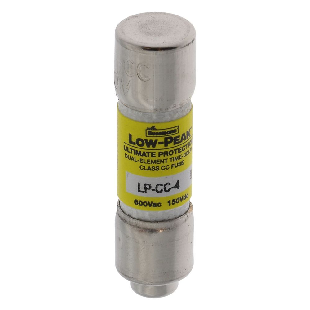 LP-CC-4-1/2 - Bussmann - 4-1/2 Amp 600 Vac Class CC Time-delay / Low-Peak Fuse