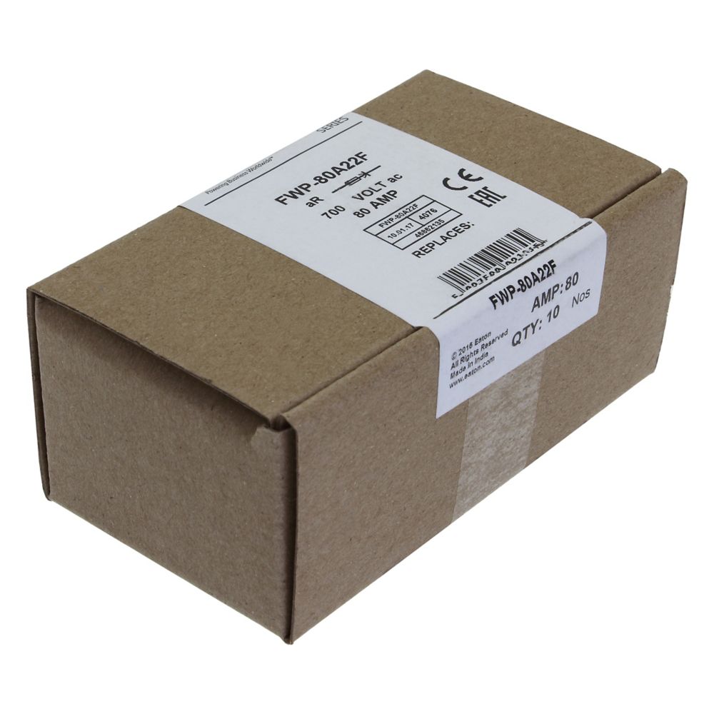 FWP-80A22F - Eaton Bussmann Series - Eaton Bussmann series high speed cylindrical fuse