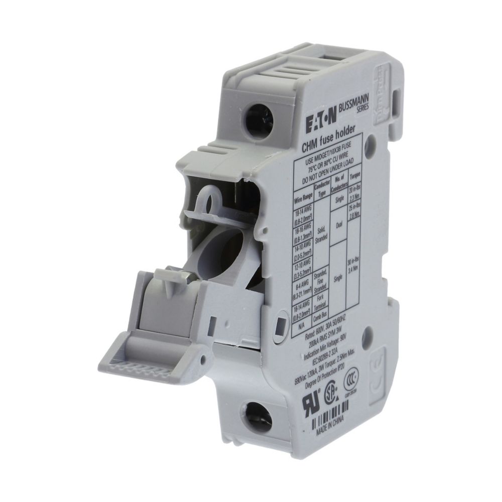 CHM1DIU - Eaton Bussmann Series - Eaton Bussmann series CHM modular fuse holder