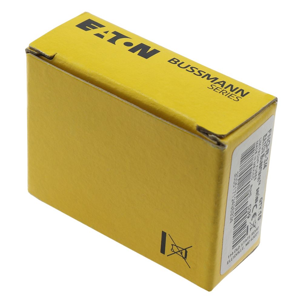 FNQ-R-3/4 - Eaton Bussmann Series - Eaton Bussmann series FNQ-R fuse