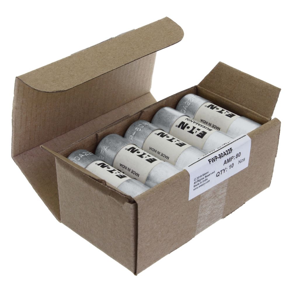 FWP-80A22F - Eaton Bussmann Series - Eaton Bussmann series high speed cylindrical fuse