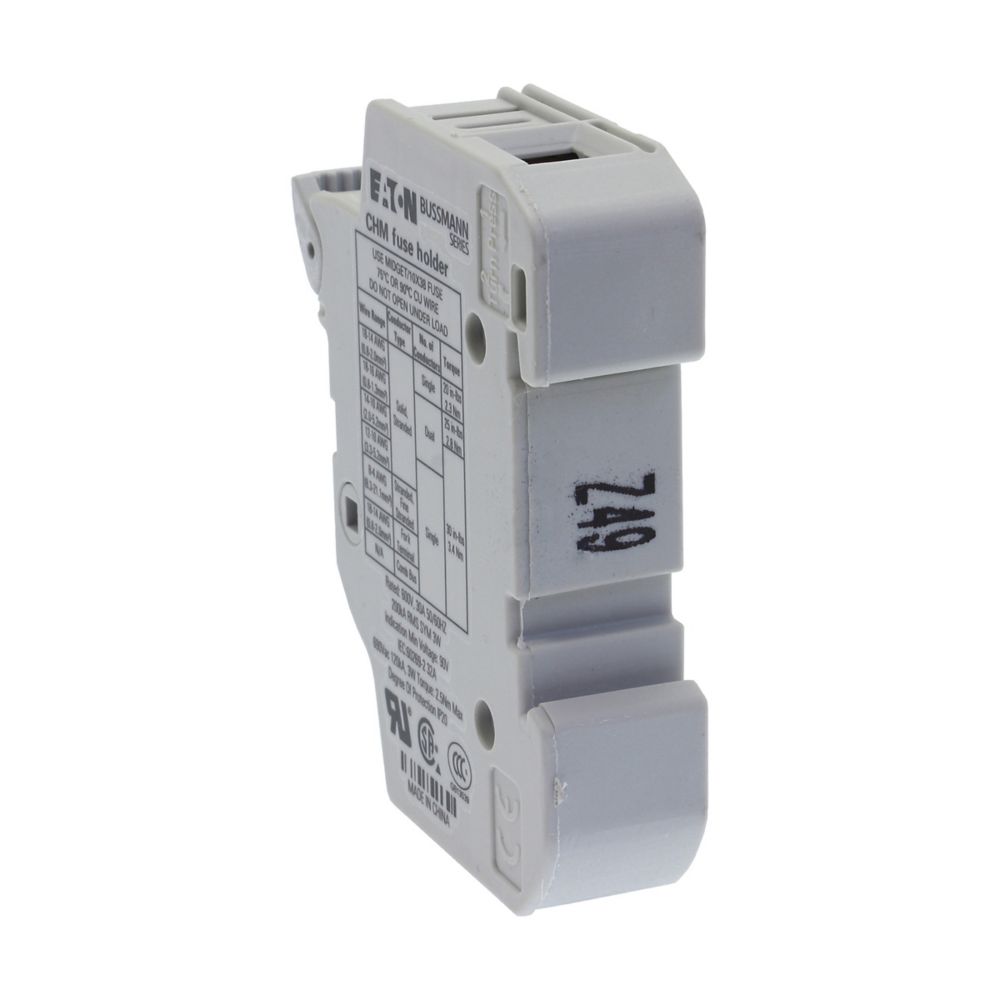 CHM1DIU - Eaton Bussmann Series - Eaton Bussmann series CHM modular fuse holder