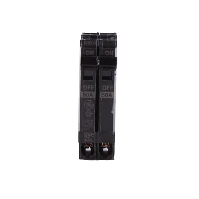 THQP250 - General Electric - Q-Line Plug-In Circuit Breaker, 2P, 50A