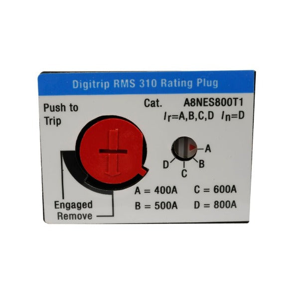 A8NES800T1 - Eaton Cutler-Hammer 800 Amp Circuit Breaker Rating Plug