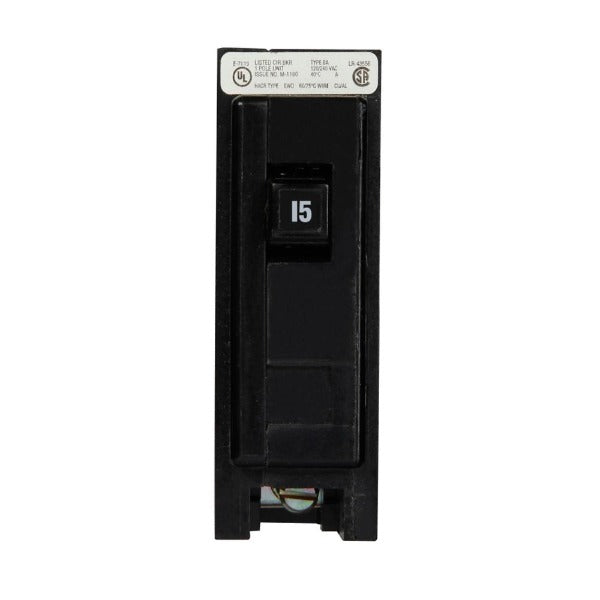 BAB1015 - Eaton Cutler-Hammer 15 Amp Single Pole Bolt-On Circuit Breaker