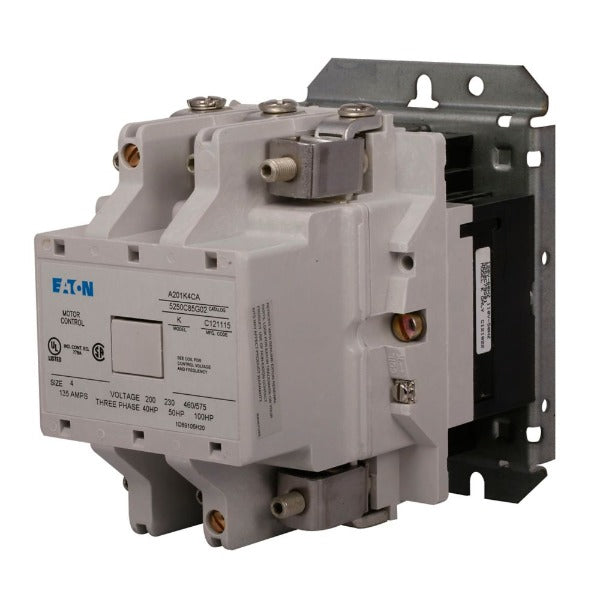 A201K4CA - Eaton Cutler-Hammer 135 Amp 3 Pole 120 Volt Non-Reversing Magnetic Contactor