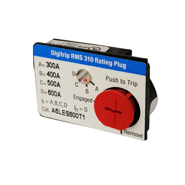 A6LES600T1 - Cutler-Hammer 300 Amp Circuit Breaker Rating Plug