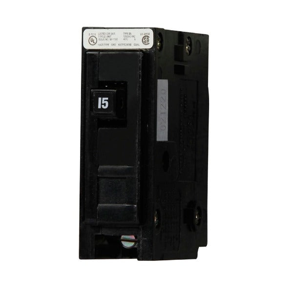 BAB1015 - Eaton Cutler-Hammer 15 Amp Single Pole Bolt-On Circuit Breaker